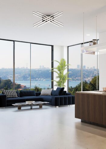 Stropna LED svetilka CROSS 5478334