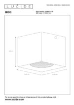 Stropna svetilka BIDO 2221520