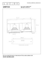 Stropna svetilka GRIFFON 2221339