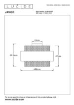 Stropna svetilka JAVOR 2343529