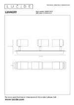 Stropna svetilka LENNERT 2262608