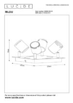 Stropna svetilka RILOU 2261991