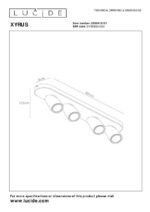 Stropna svetilka XYRUS 2234223