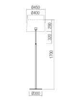 Talna svetilka NEMIA STRUCTURA LAMP 1x15W E27 GD - slika 3
