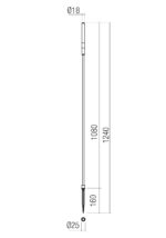 Talna svetilka TORCH PICKET H120 LED 1.5W IP65 DG 2700K - slika 2
