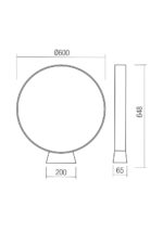 Talna svetilka ONIRO ST H65 LED 15W IP65 CO 3000K - slika 2