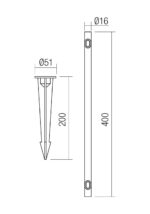 Dodatni za XROCK TUBULAR EXTENSION WITH SPIKE AB - slika 2