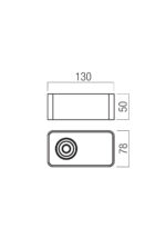 Stropna svetilka YUKI PL LED 6.2W 2700K FOGGY NICKEL (5.1.2)TRIAC - slika 3