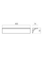 Stenska svetilka VELAS AP LED 14.4W 2700K MWH/SC(400) - slika 3