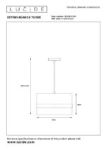 Tekstilni lestenec EXTRAVAGANZA TUSSE 2105622