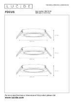 Vgradna svetilka FOCUS 2114822