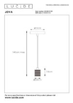 Viseča svetilka JOVA 2451460